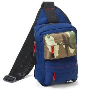 COOKIES Rack Pack Sling Bag-Navy